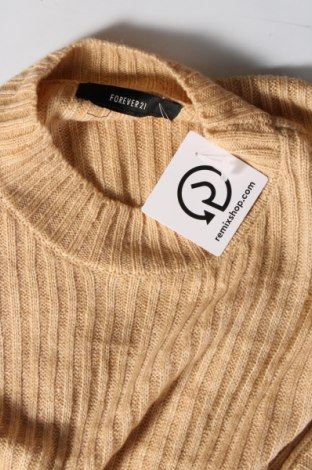 Дамски пуловер Forever 21, Размер M, Цвят Бежов, Цена 5,40 лв.