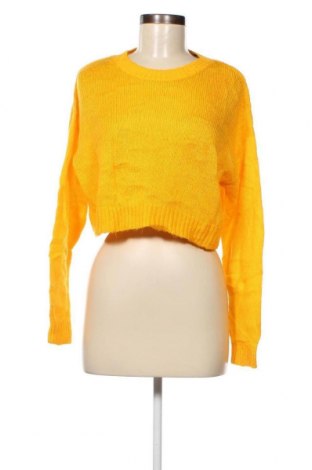 Дамски пуловер H&M Divided, Размер S, Цвят Жълт, Цена 4,64 лв.