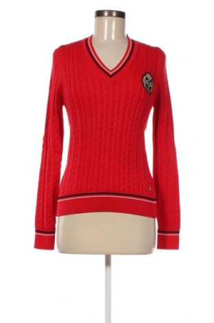 Дамски пуловер Maerz Muenchen, Размер XS, Цвят Червен, Цена 47,60 лв.