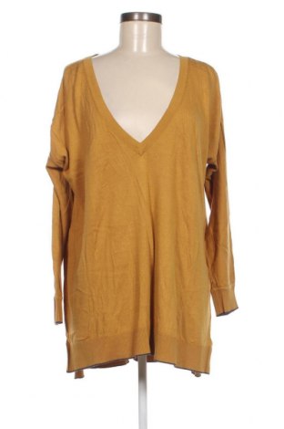 Дамски пуловер Maliparmi, Размер XL, Цвят Жълт, Цена 37,40 лв.