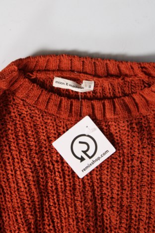Γυναικείο πουλόβερ Moon & Madison, Μέγεθος S, Χρώμα Πορτοκαλί, Τιμή 2,69 €