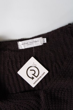 Дамски пуловер Nectar Clothing, Размер S, Цвят Кафяв, Цена 4,80 лв.