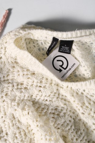 Дамски пуловер New Directions, Размер M, Цвят Бял, Цена 4,64 лв.