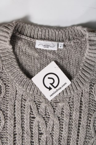 Дамски пуловер New Look, Размер XS, Цвят Сив, Цена 5,80 лв.