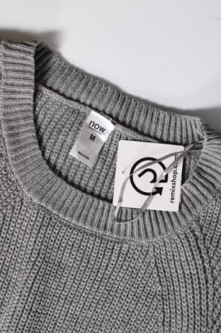 Дамски пуловер Now, Размер M, Цвят Сив, Цена 5,51 лв.