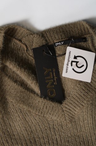 Дамски пуловер ONLY, Размер XS, Цвят Зелен, Цена 10,26 лв.