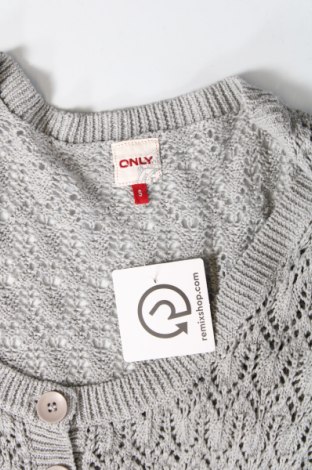 Дамски пуловер ONLY, Размер S, Цвят Сив, Цена 4,60 лв.