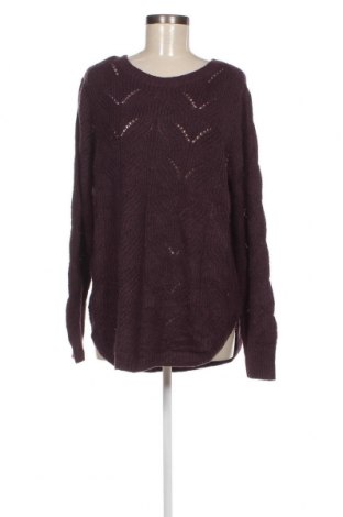 Дамски пуловер Sonoma, Размер XL, Цвят Лилав, Цена 17,40 лв.