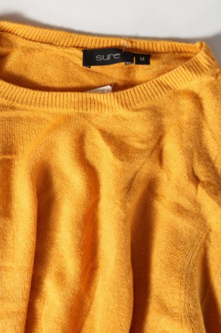 Γυναικείο πουλόβερ Sure, Μέγεθος M, Χρώμα Κίτρινο, Τιμή 5,38 €