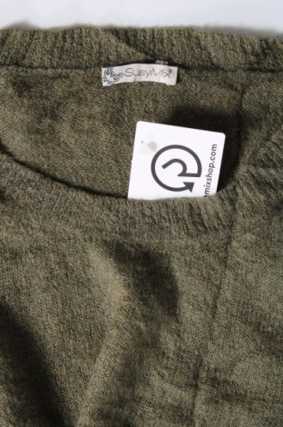 Γυναικείο πουλόβερ Susy Mix, Μέγεθος M, Χρώμα Πράσινο, Τιμή 2,51 €
