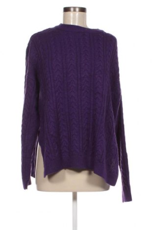 Γυναικείο πουλόβερ Suzy Shier, Μέγεθος XL, Χρώμα Βιολετί, Τιμή 6,28 €