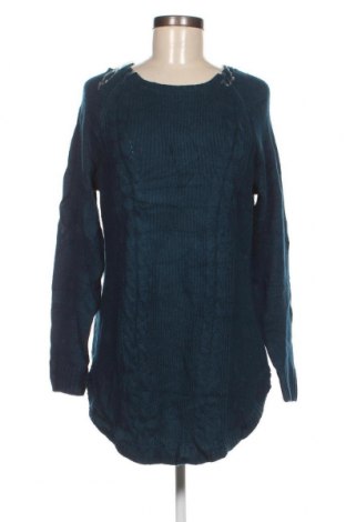 Дамски пуловер Thyme, Размер S, Цвят Син, Цена 5,44 лв.