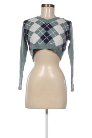 Γυναικείο πουλόβερ Zaful, Μέγεθος XL, Χρώμα Μπλέ, Τιμή 2,69 €