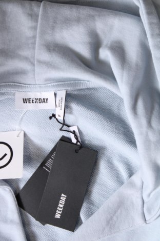 Damen Sweatshirt Weekday, Größe XL, Farbe Blau, Preis 7,47 €