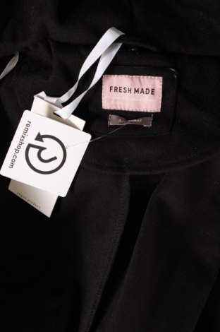 Γυναικείο παλτό Fresh Made, Μέγεθος M, Χρώμα Μαύρο, Τιμή 15,08 €