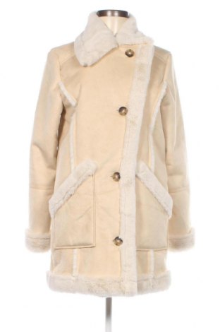 Дамско палто Hollister, Размер S, Цвят Екрю, Цена 113,40 лв.