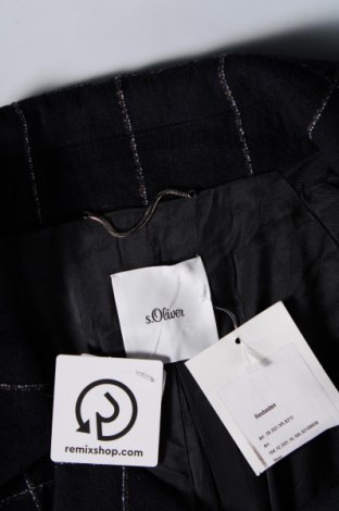 Γυναικείο παλτό S.Oliver, Μέγεθος S, Χρώμα Μπλέ, Τιμή 68,38 €