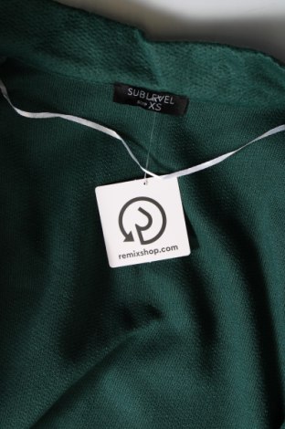 Дамско палто Sublevel, Размер XS, Цвят Зелен, Цена 19,57 лв.