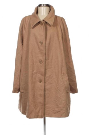 Дамско палто Woman Within, Размер 4XL, Цвят Бежов, Цена 58,85 лв.