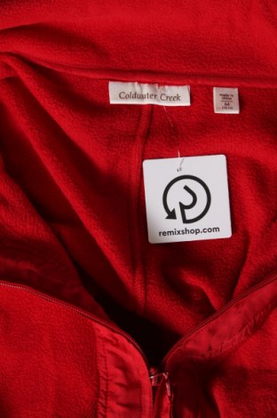 Γυναικεία ζακέτα fleece Coldwater Creek, Μέγεθος M, Χρώμα Κόκκινο, Τιμή 4,75 €