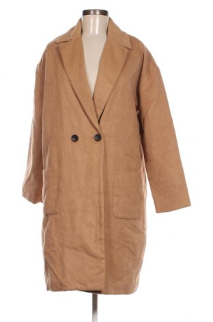 Дамско палто, Размер XL, Цвят Бежов, Цена 37,45 лв.