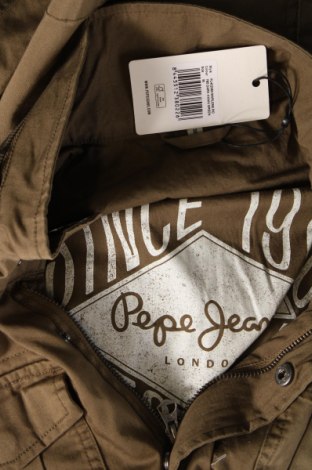 Γυναικείο μπουφάν Pepe Jeans, Μέγεθος M, Χρώμα Πράσινο, Τιμή 11,75 €
