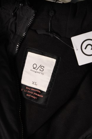 Γυναικείο μπουφάν Q/S by S.Oliver, Μέγεθος XL, Χρώμα Μαύρο, Τιμή 24,90 €