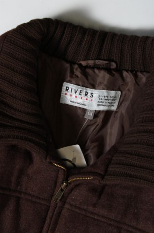 Γυναικείο μπουφάν Rivers, Μέγεθος L, Χρώμα Καφέ, Τιμή 8,25 €
