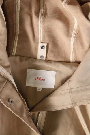 Γυναικείο μπουφάν S.Oliver, Μέγεθος S, Χρώμα  Μπέζ, Τιμή 11,29 €