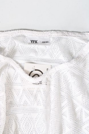 Kinder Shirt Y.F.K., Größe 12-13y/ 158-164 cm, Farbe Weiß, Preis 1,53 €