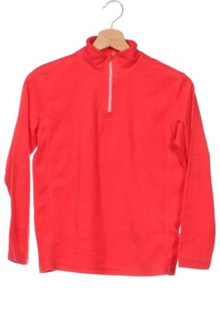 Dziecięca bluzka z polaru Line One, Rozmiar 11-12y/ 152-158 cm, Kolor Czerwony, Cena 11,64 zł