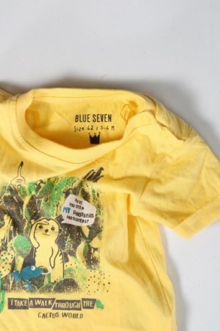 Kinder T-Shirt Blue Seven, Größe 2-3m/ 56-62 cm, Farbe Gelb, Preis € 3,63