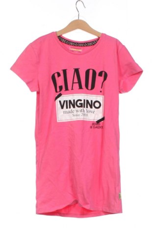 Детска тениска Vingino, Размер 15-18y/ 170-176 см, Цвят Розов, Цена 10,50 лв.