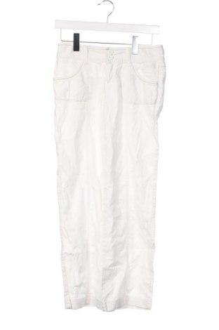 Детски панталон Marks & Spencer Autograph, Размер 12-13y/ 158-164 см, Цвят Бял, Цена 36,75 лв.