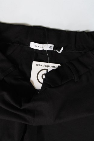 Pantaloni pentru copii Name It, Mărime 13-14y/ 164-168 cm, Culoare Negru, Preț 45,48 Lei