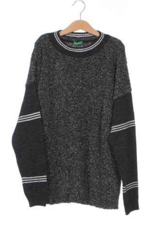 Dziecięcy sweter United Colors Of Benetton, Rozmiar 12-13y/ 158-164 cm, Kolor Szary, Cena 54,75 zł