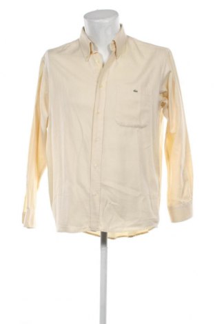Мъжка риза Lacoste, Размер L, Цвят Бежов, Цена 32,40 лв.