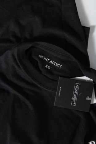 Tricou de bărbați NIGHT ADDICT, Mărime XS, Culoare Negru, Preț 31,48 Lei