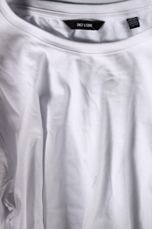 Ανδρικό t-shirt Only & Sons, Μέγεθος XXS, Χρώμα Λευκό, Τιμή 10,82 €