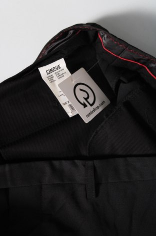 Ανδρικό παντελόνι Cinque, Μέγεθος XL, Χρώμα Μαύρο, Τιμή 68,04 €
