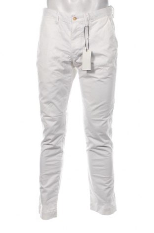 Męskie spodnie Polo By Ralph Lauren, Rozmiar L, Kolor Biały, Cena 836,95 zł