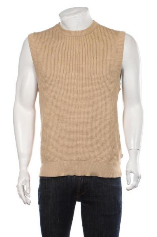 Мъжки пуловер Jack & Jones PREMIUM, Размер M, Цвят Бежов, Цена 11,56 лв.
