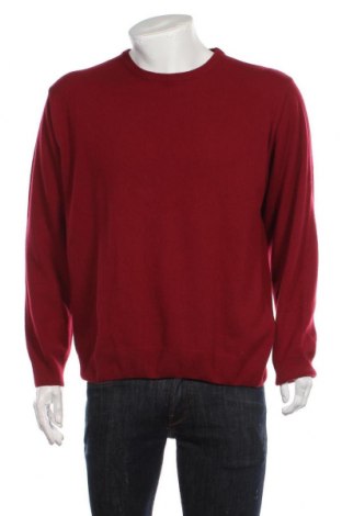 Мъжки пуловер Peter Hahn, Размер XL, Цвят Червен, Цена 28,60 лв.