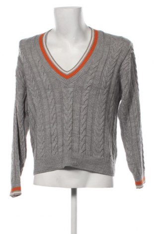 Мъжки пуловер Pull&Bear, Размер M, Цвят Сив, Цена 4,93 лв.