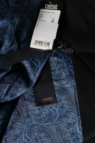 Ανδρικό σακάκι Cinque, Μέγεθος M, Χρώμα Μαύρο, Τιμή 11,18 €