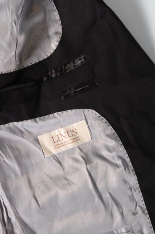Мъжко сако Linus, Размер M, Цвят Черен, Цена 9,46 лв.