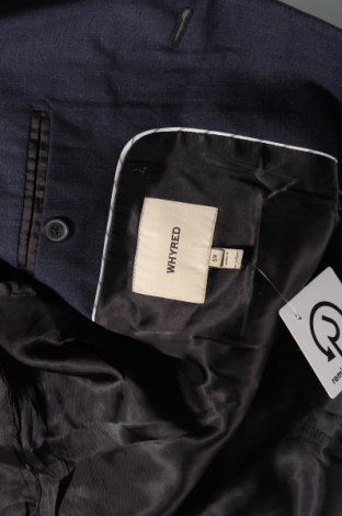 Ανδρικό σακάκι Whyred, Μέγεθος L, Χρώμα Μπλέ, Τιμή 7,30 €