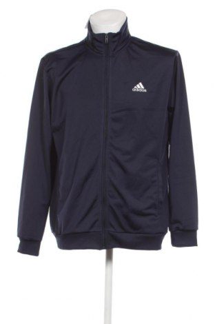 Herren Sportoberteil Adidas, Größe L, Farbe Blau, Preis 29,05 €