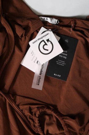 Kleid NA-KD, Größe M, Farbe Braun, Preis 6,84 €