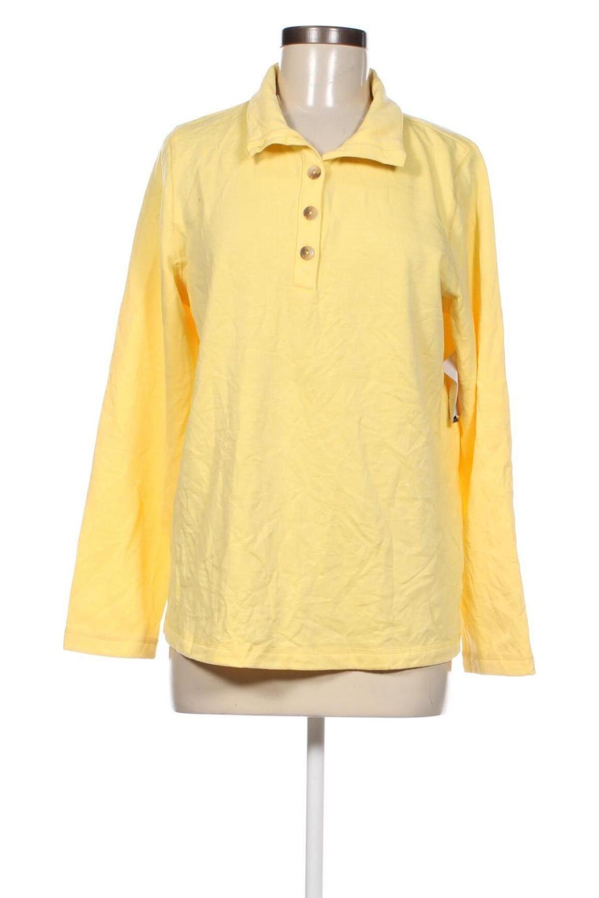 Γυναικεία μπλούζα Croft & Barrow, Μέγεθος M, Χρώμα Κίτρινο, Τιμή 11,75 €